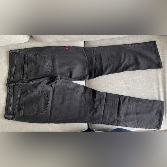 Lauren Ralph Lauren black jeans with embroidery size 12 - Picture 2 of 5